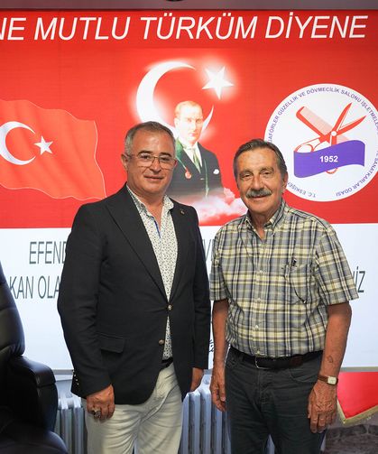 Başkan Ataç’tan Fethi Özkara ve oda yönetimine ziyaret