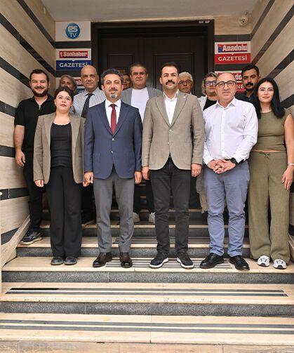 YENİ Parti yönetimi ESGROUP’u ziyaret etti
