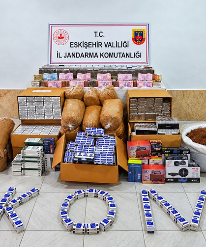 Eskişehir’de kaçak tütün operasyonu! 3 şüpheli hakkında soruşturma başlatıldı