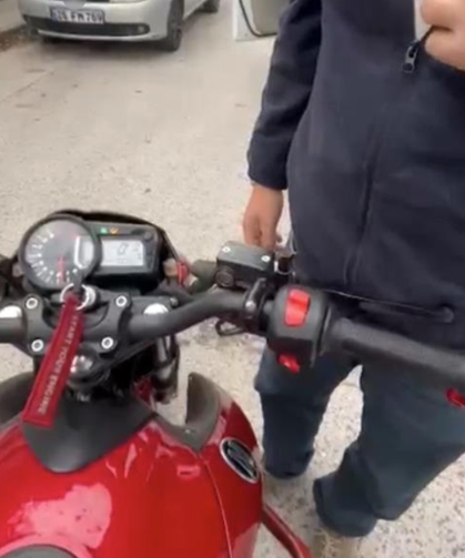 Eskişehir’de trafikte “emekli polis” gerilimi! Motosikletliye ceza tehdidi