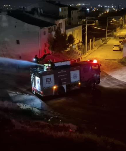 Eskişehir'de parkta tehlikeli eğlence! Bir anda yangın çıktı
