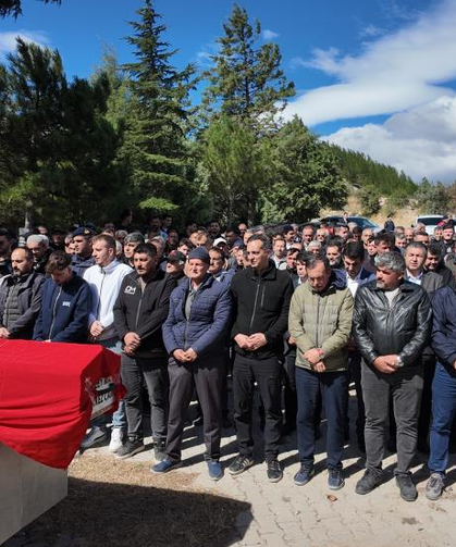 Maden faciasında hayatını kaybeden İsa Olcay son yolculuğuna uğurlandı