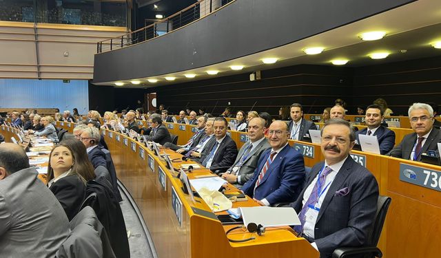 Kesikbaş Avrupa Parlamentosu'nda konuştu
