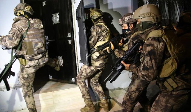 Eskişehir dahil 73 ilde operasyon: Tam bin 127 kişi...