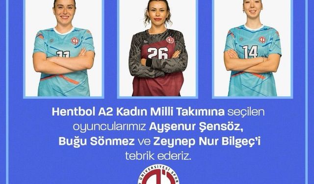 Anadolu Üniversitesi sporcularına milli davet