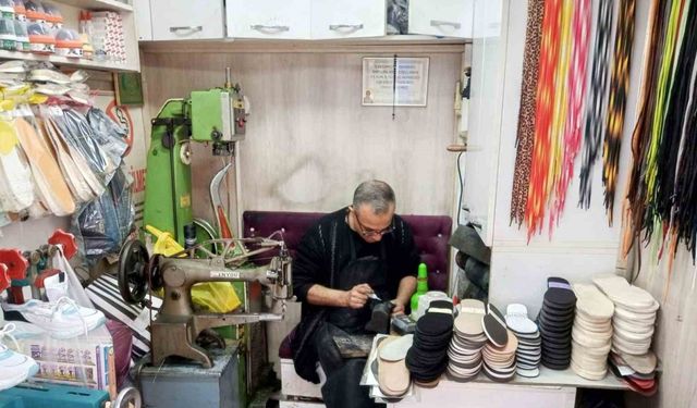 Ayakkabı tamir sektöründe işler hızlandı