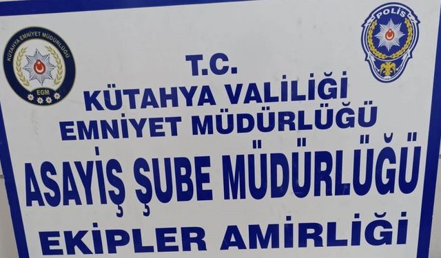 Kütahya’da Bölge Uygulamasında 67 şahıs 36 araç kontrol edildi