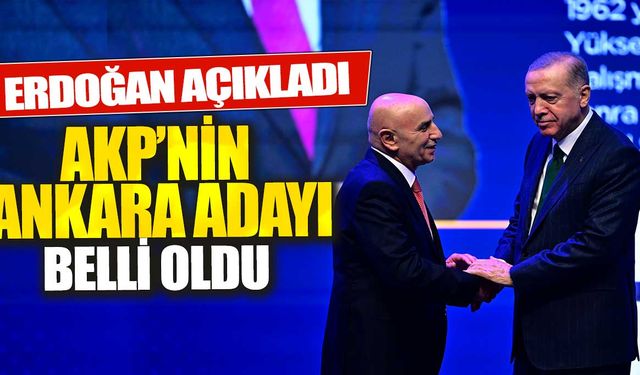 Son dakika: Erdoğan AKP'nin adaylarını açıkladı!