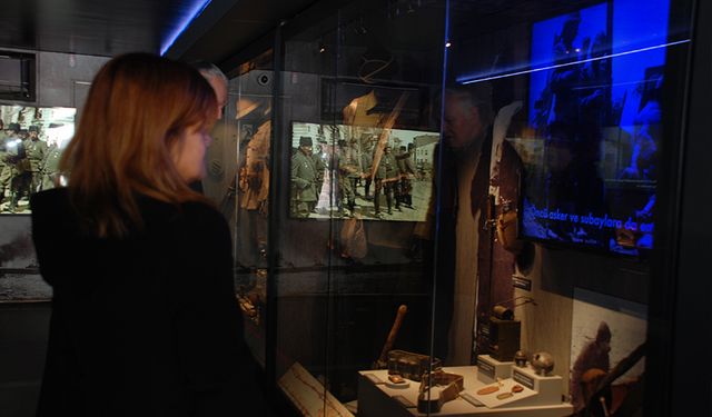 Çanakkale Savaşları Mobil Müzesi, Eskişehir'de