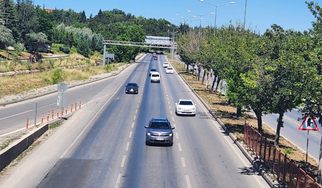 Eskişehir'de çevre yolu boşaldı
