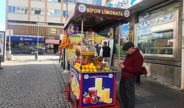 Eskişehir'de sifon limonataya talep düştü