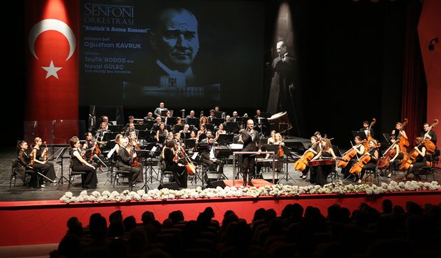 Eskişehir'de Atatürk’ün sevdiği parçalarla unutulmaz konser