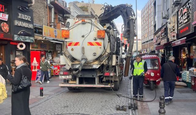 Eskişehir'de kanalizasyon çalışmaları sürüyor