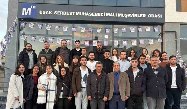 Hisarcık MYO’dan Uşak Serbest Muhasebeci Mali Müşavirler Odasına teknik gezi