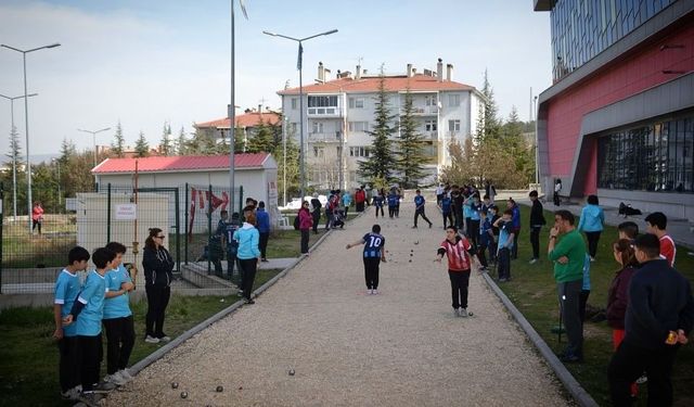 Yenikent’te bocce müsabakaları yapıldı