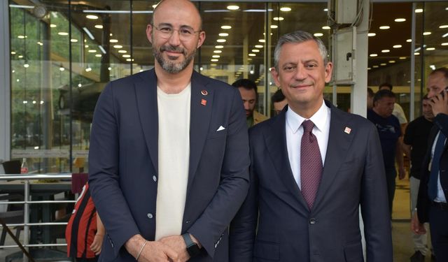 Özgür Özel, Germencik Belediye Başkanıyla bir araya geldi