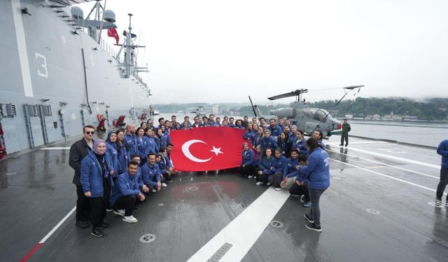 TCG Anadolu ile 19 Mayıs’a anlamlı yolculuk