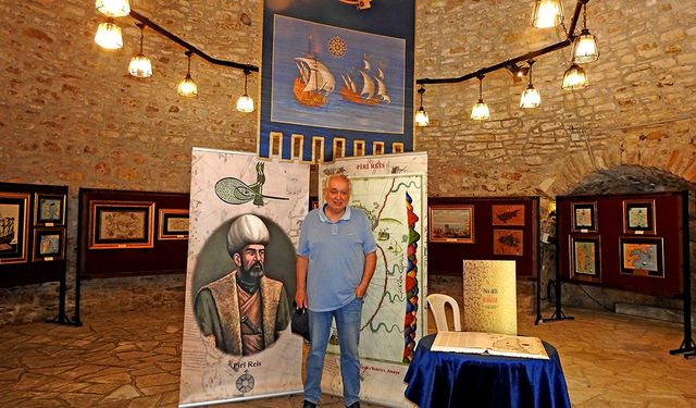 Çeşme Kalesi’ndeki sergiye yoğun ilgi!