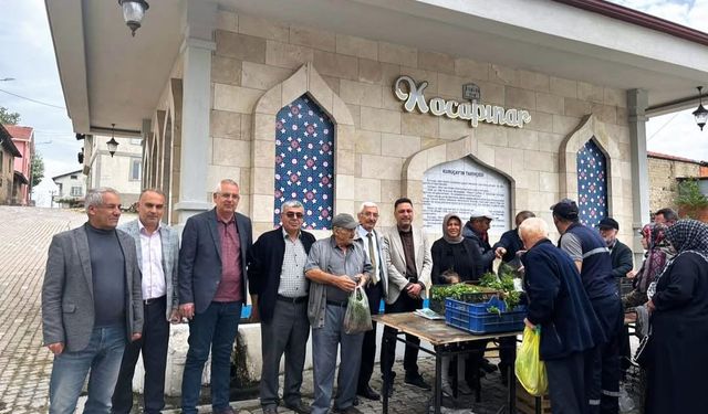 Tavşanlı’da 20 bin adet biber fidesi dağıtıldı