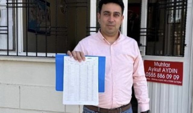 Çine'nin Sarıoğlu Mahallesi yeni muhtarını seçiyor!