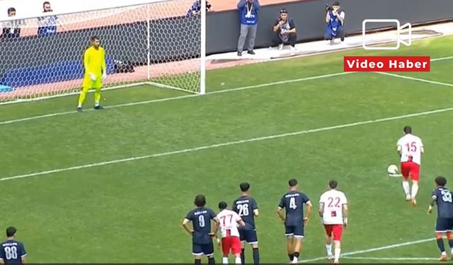 İşte Eskişehirspor'u şampiyonluğa götüren golün görüntüsü