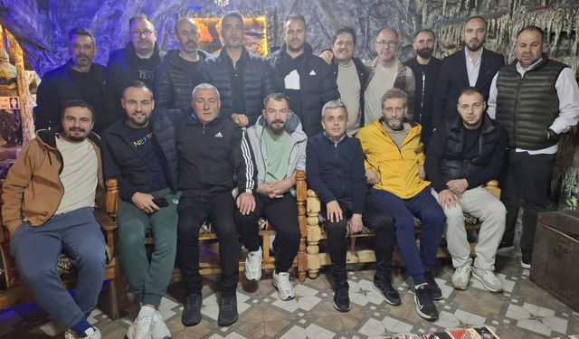 Veteranlar moral yemeğinde bir araya geldi
