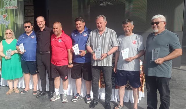 Eskişehir temsilcimize Antalya'da ödül