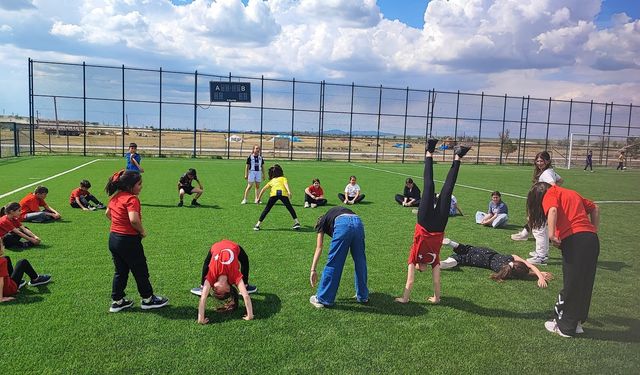 Spor okulu coşkuyla sona erdi