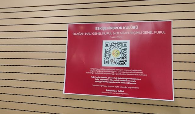 Eskişehirspor'da delegelere o kolaylık sağlandı