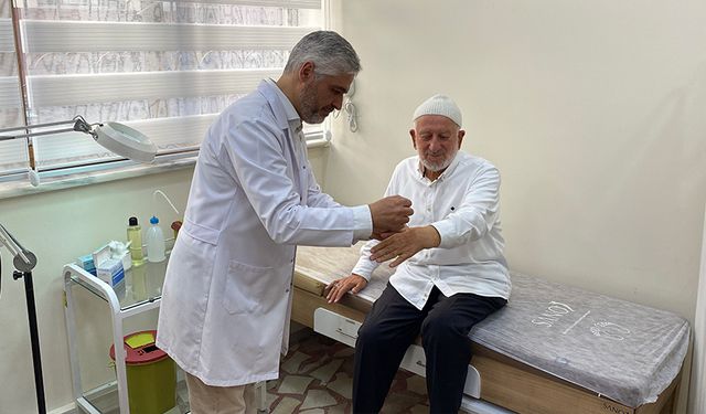 Türkiye'de bir ilk: O tedavi yöntemi Eskişehir'de sağlık ocağında...