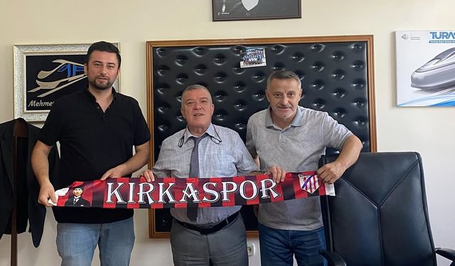 Kırkaspor o ismi ziyaret etti