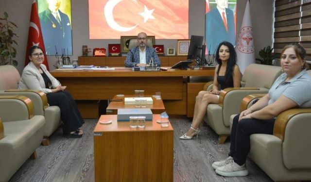Afyon'da Ulusal Otizm Konfederasyonu Sağlık Müdürü ile buluştu