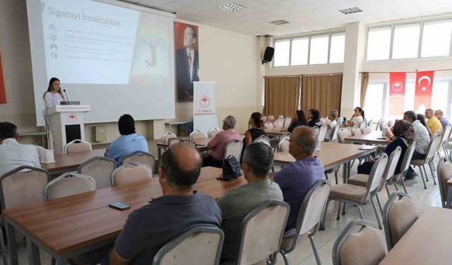 İl Tarım ve Orman Müdürlüğü’nde yerinde sigara bırakma danışmanlığı hizmeti