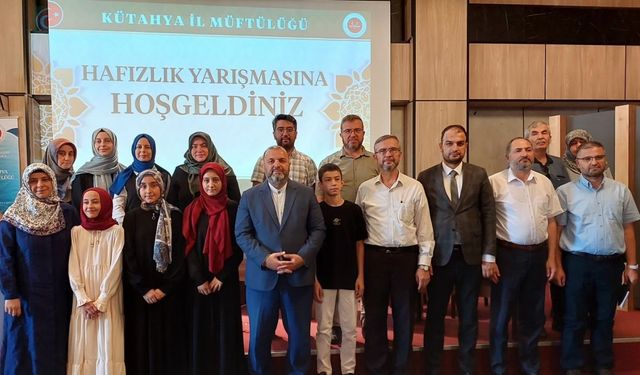 Kütahya’da Hafızlık Yarışması seçmeleri yapıldı
