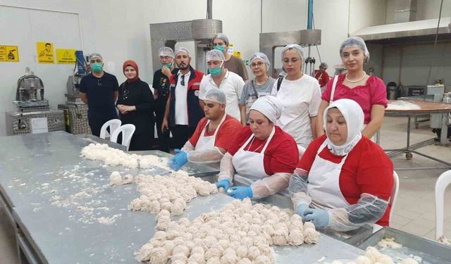 Lokum ve şekerleme üretim tesislerine teknik gezi