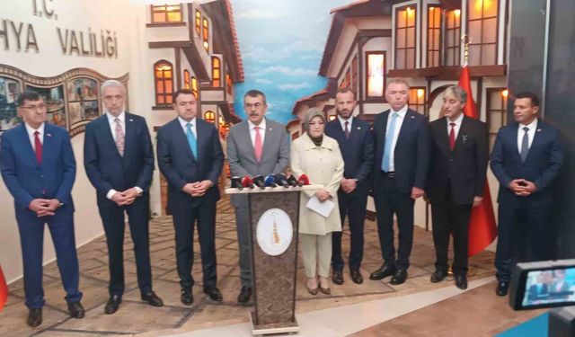 Milli Eğitim Bakanı Yusuf Tekin Kütahya’da