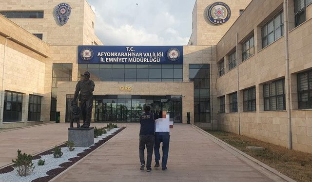 Afyonkarahisar’da FETÖ Operasyonu: Aranan şahıs cezaevine gönderildi