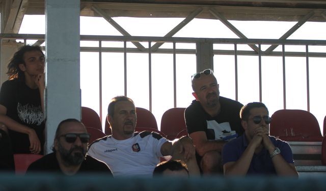 Ergün Penbe Eskişehirspor'u izledi