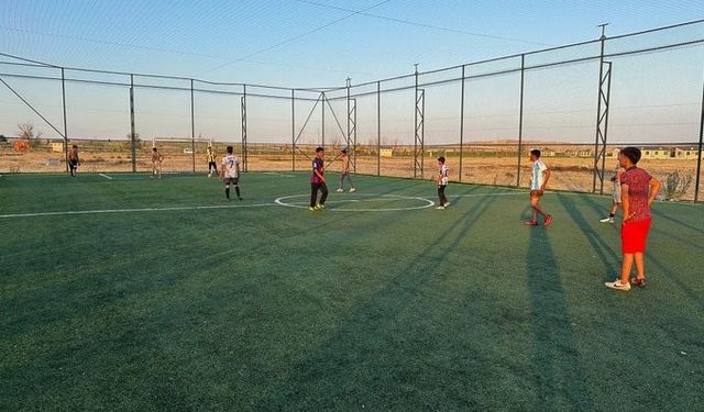Mahmudiye’de futbol antrenmanlarına ilgi yüksek