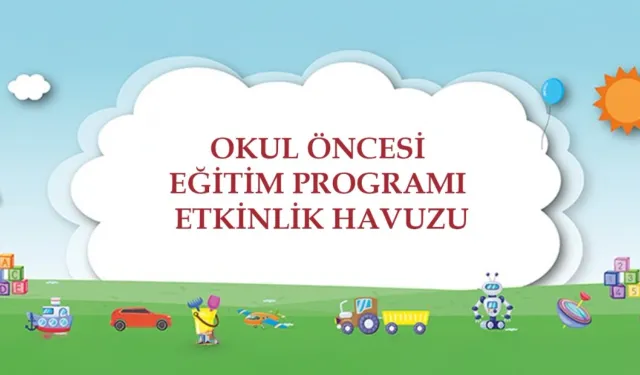 Okul öncesi öğretmenler için "Etkinlik Havuzu"