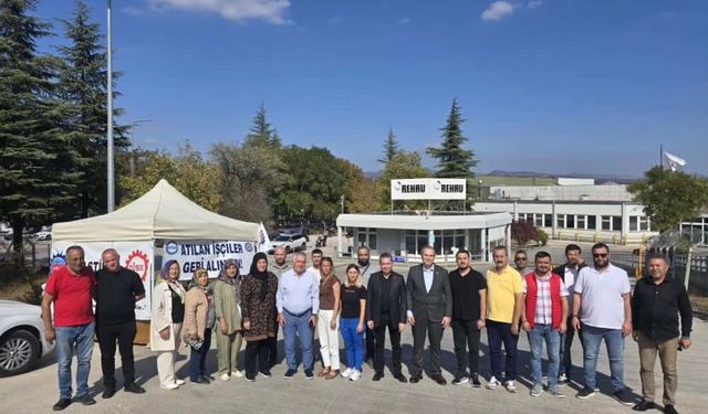 REHAU direnişine siyasi destek
