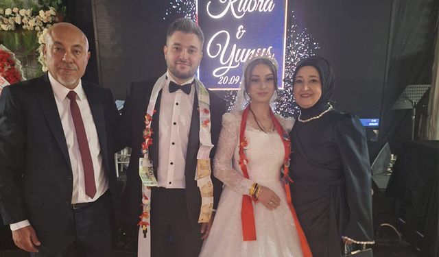 Başarılı antrenör oğlunu evlendirdi