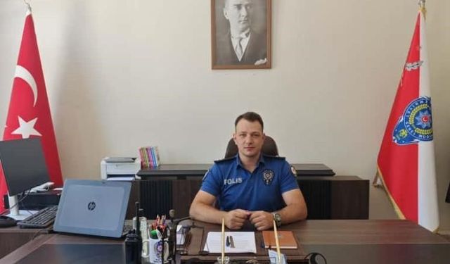 Yenipazar İlçe Emniyet Amiri Tamer Kurtul göreve başladı