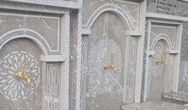 Bayırköy’ün tarihi çeşmeleri yenilendi