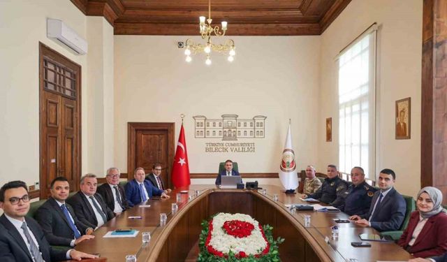 Bilecik’te asayiş ve güvenlik toplantısı gerçekleştirildi