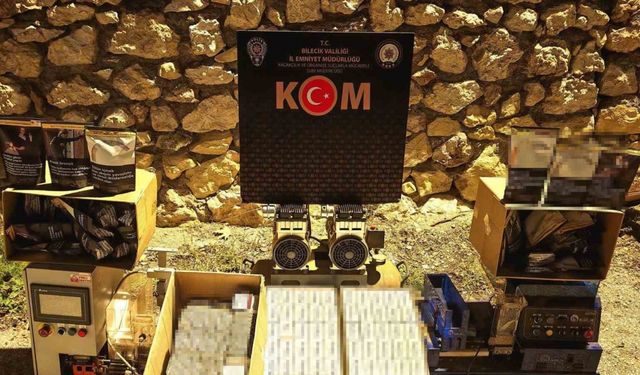 Bilecik’te kaçakçılara baskın!