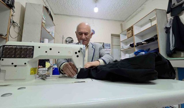 Kütahya’da 52 yıllık terzi Himmet Kalkan: "Sanat artık bitmek üzere"