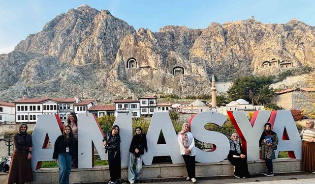 Kütahyalı öğrenciler Amasya’da kültür ve tarih yolculuğuna katıldı