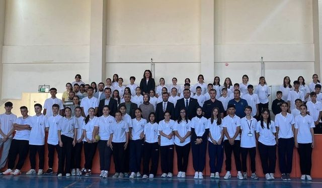 Pazarlar Spor Lisesi 85 öğrenciyle 85 madalya hedefiyle sezona başladı
