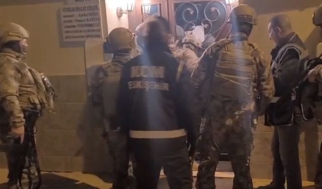 Eskişehir'de işlemedikleri suç yok: Silahlı suç örgütüne dev operasyon